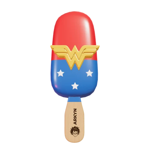 Wonder Woman — render of the 3D model