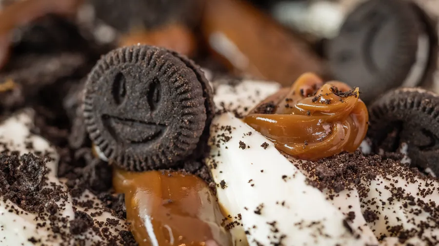 Crema Oreo — helado artesanal de Arkyn, con galletitas Oreo y dulce de leche